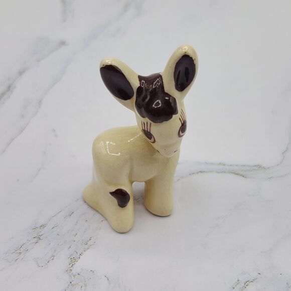 Rio Hondo Pottery Angry Standing Donkey Mule Figurine Anthropomorphic Lot Of 2 - Picture 11 of 16